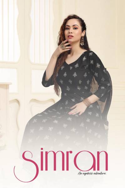 Simran By Sagar Impex Fancy Rayon Flaired Kurti Collection